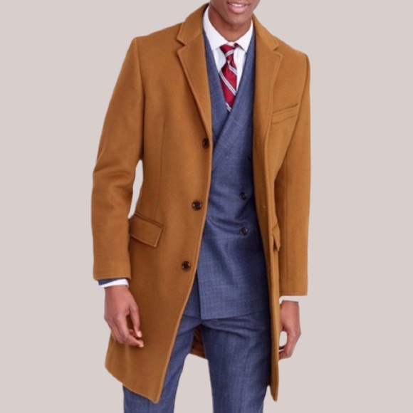 J. Crew Other - J Crew | Wool & Cashmere Tan Ludlow Topcoat